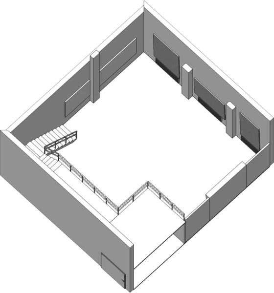 FLBackline Proberaum Grundriss